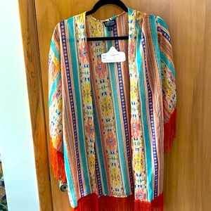 Angie oversized kimono.  Labeled XL but I’m a small and is oversized look on